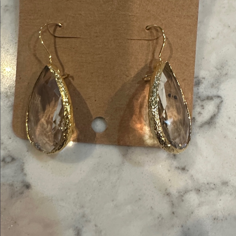 Crystal rhinestones birthstone gemstone earring
